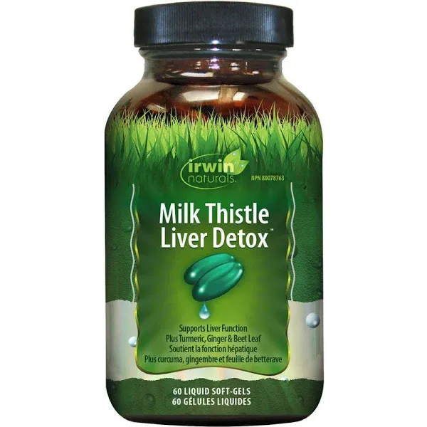 Irwin Naturals Milk Thistle Liver Detox