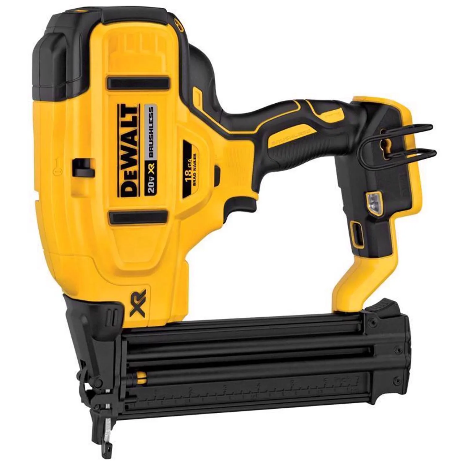 DEWALT 20V MAX* Cordless Brad Nailer, 18GA, Tool Only (DCN680B)