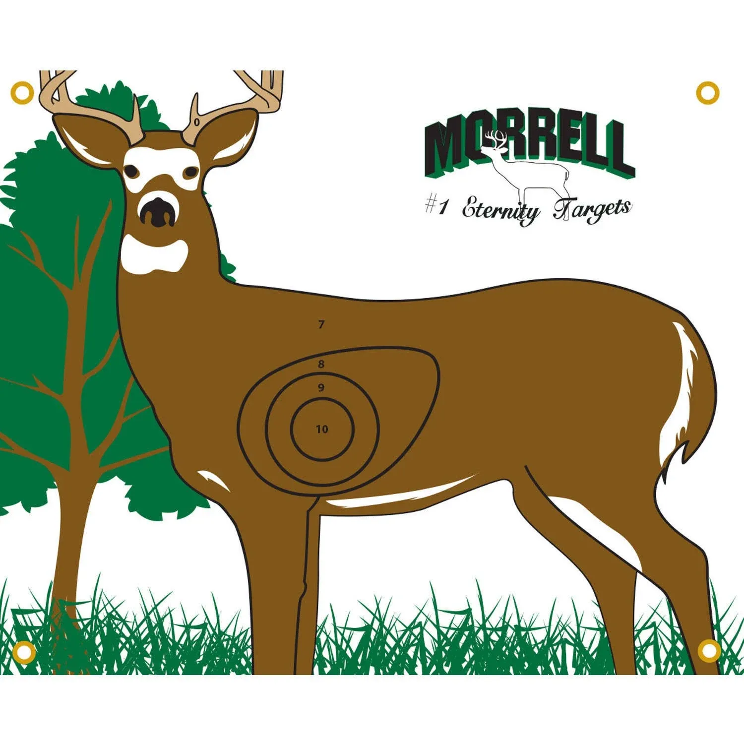 Morrell Polypropylene Target Face NASP/IBO Whitetail - 803