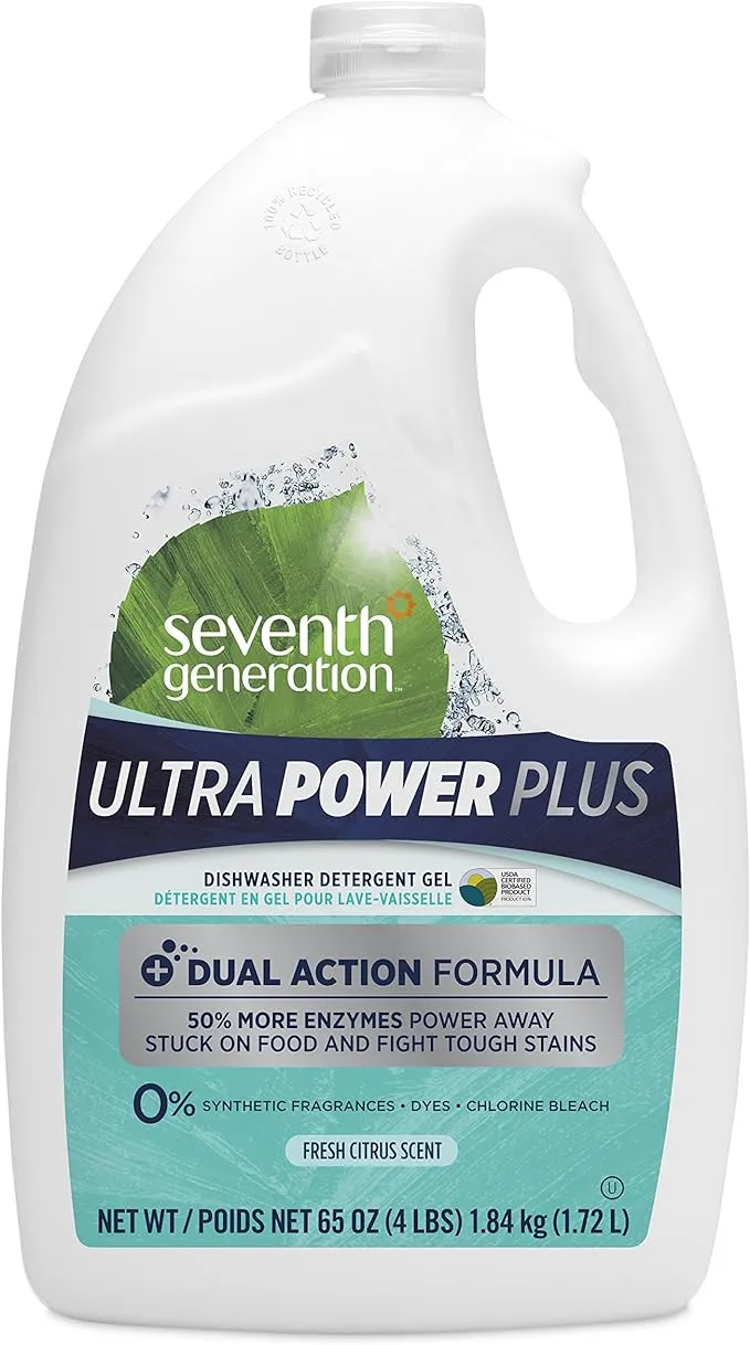 Seventh Generation Dishwasher Gel Ultra Power Plus