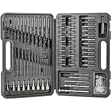 BLACK+DECKER Drill Bit Set/Screwdriver Bit Set Combo, 109-Piece (BDA91109)