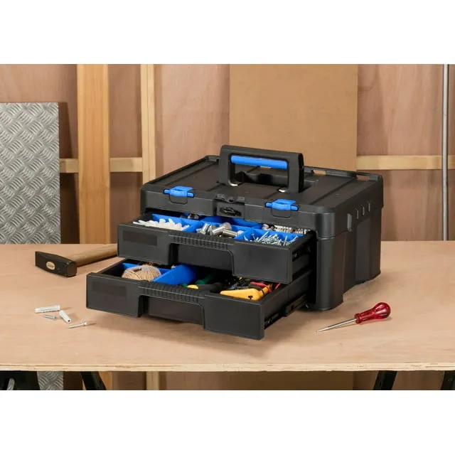 Keter Stack-n- Roll Two Drawer Tool Box