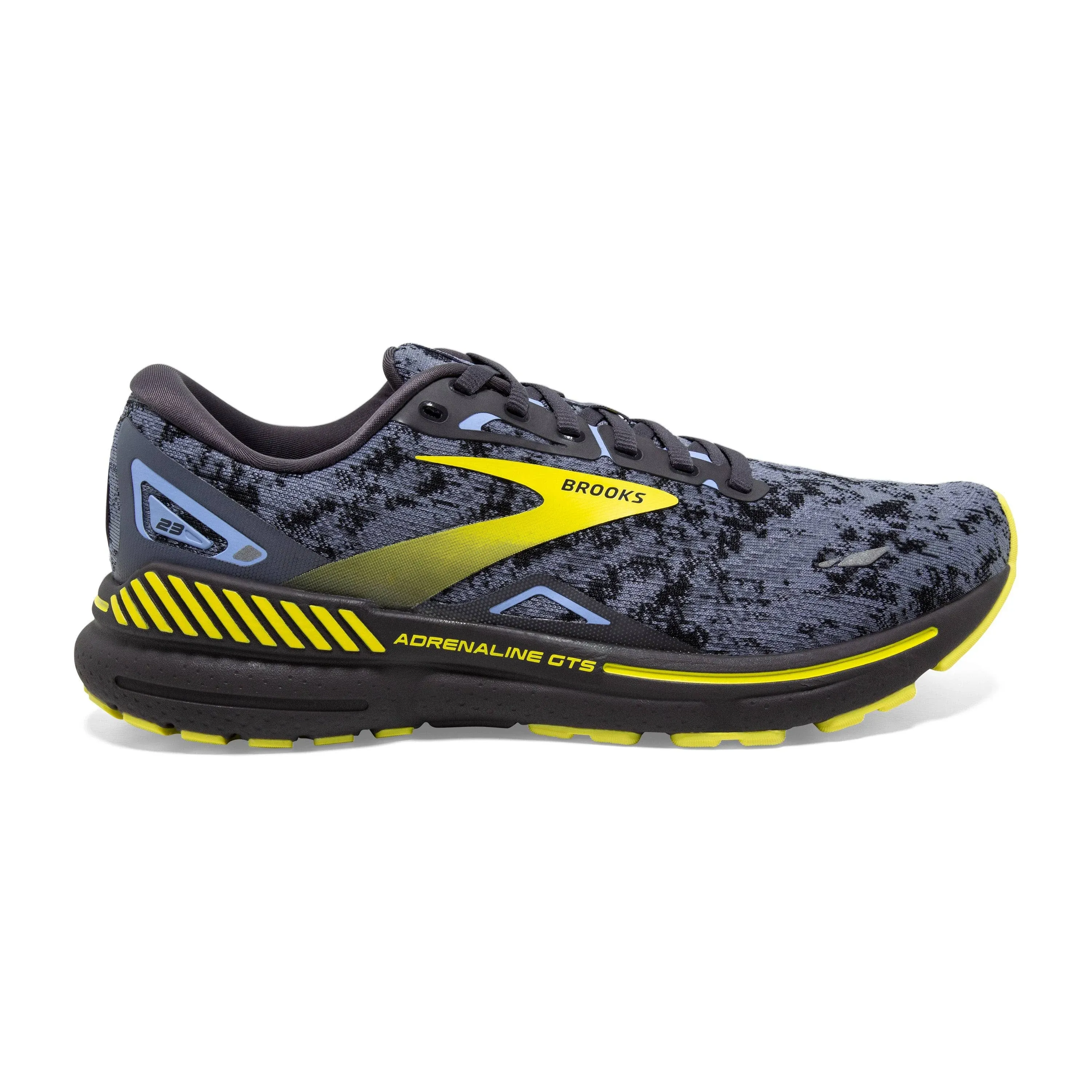 Brooks Adrenaline GTS 23 10.5 , Nine Iron/Folkstone/Sulphur (Men's)