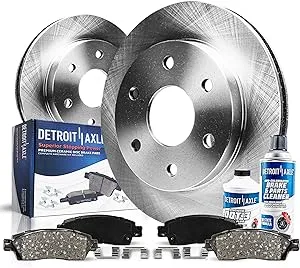 Detroit Axle - Rear Brake Kit for Chevrolet GMC Suburban Yukon XL Silverado Sierra 1500 Tahoe Avalanche Cadillac Escalade ESV EXT Brake Rotors Ceramic Brakes Pads ReplacementDetroit Axle - Rear Brake Kit for Chevrolet GMC Suburban Yukon XL Silverado Sier