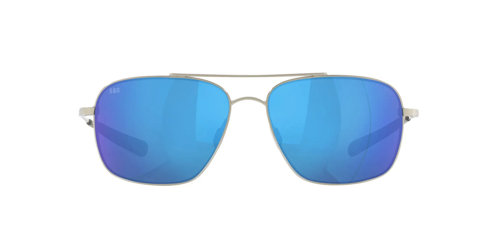 Costa Del Mar Canaveral 580G Polarized Sunglasses - Palladium/Blue Mirror