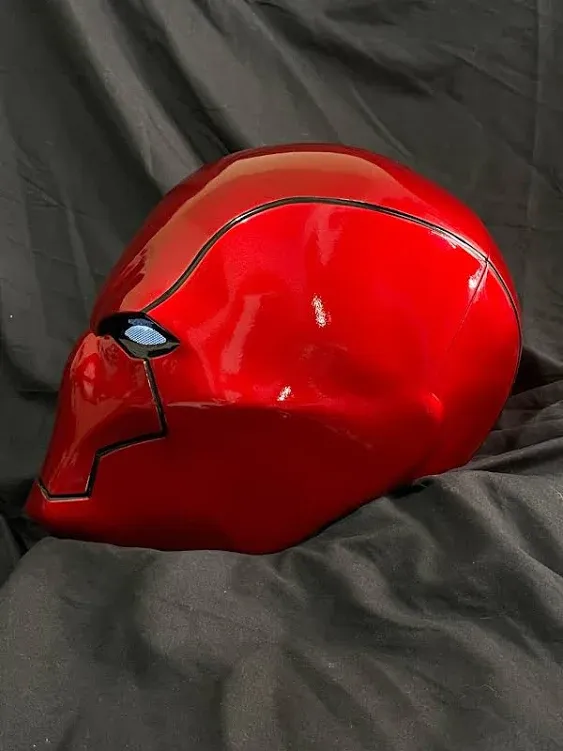 Red hood Helmet Mask Jason Todd Halloween Costume props