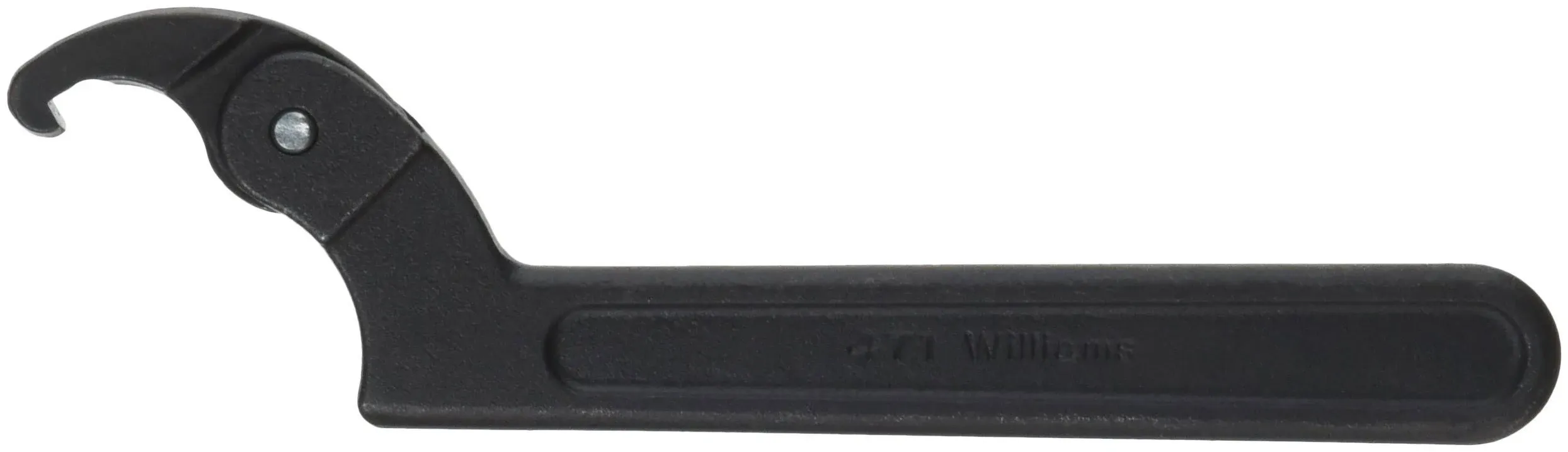 Williams 471 Adjustable Hook Spanner Wrench, 3/4 to 2-Inch