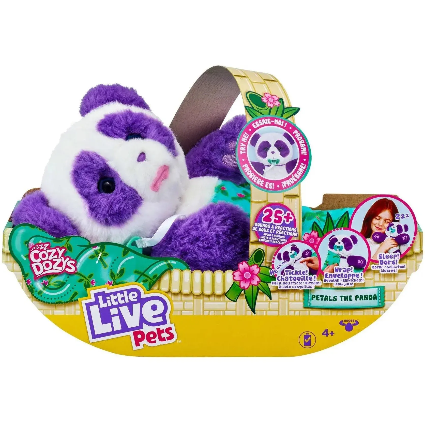 Little Live Pets - Cozy Dozys - Petals The Panda