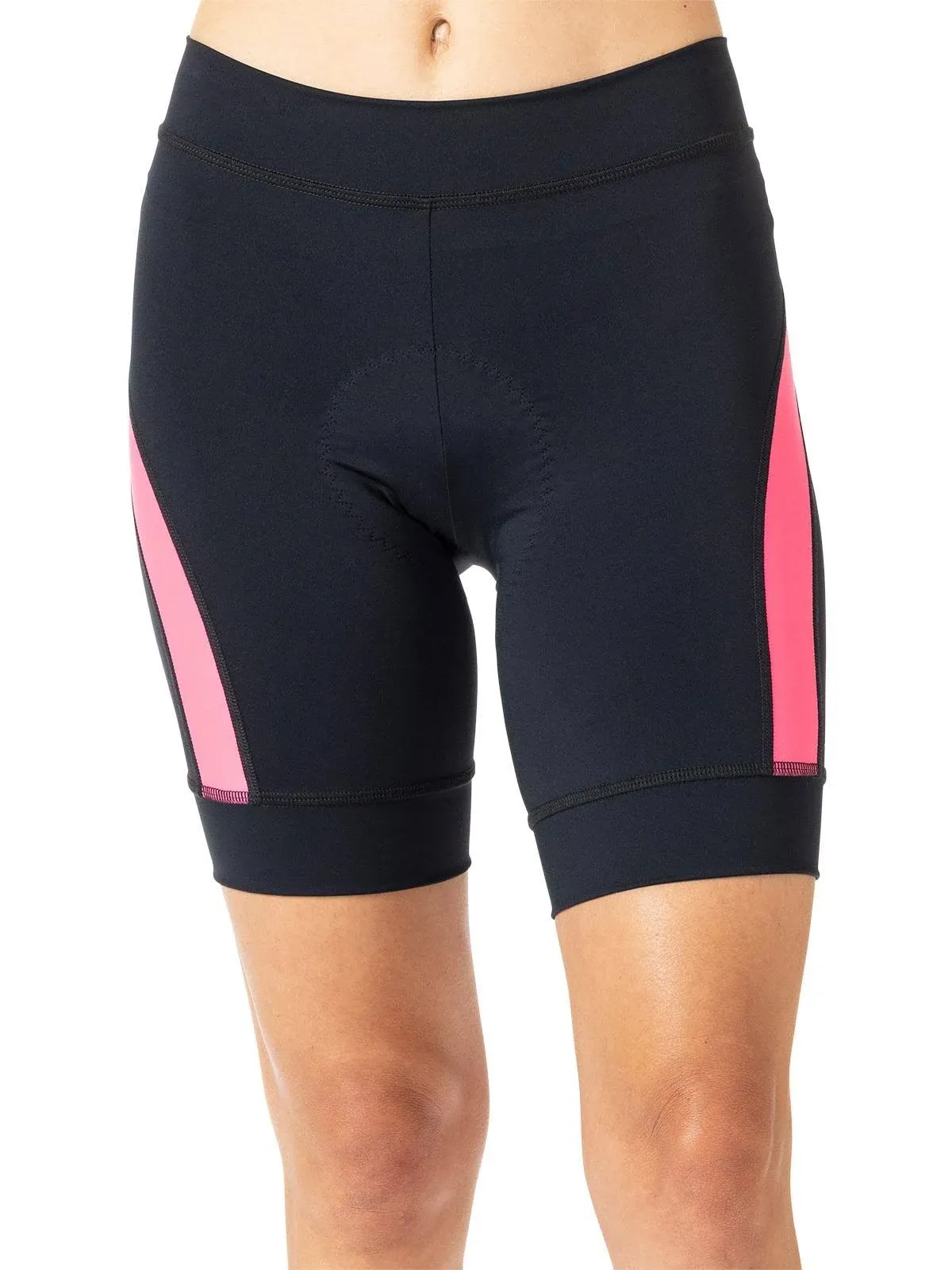 Terry Bike Shorts Women Padded Breakaway LTD Hi-Vis Cycling Shorts for Women with Padding, Chamois Bicycle Short