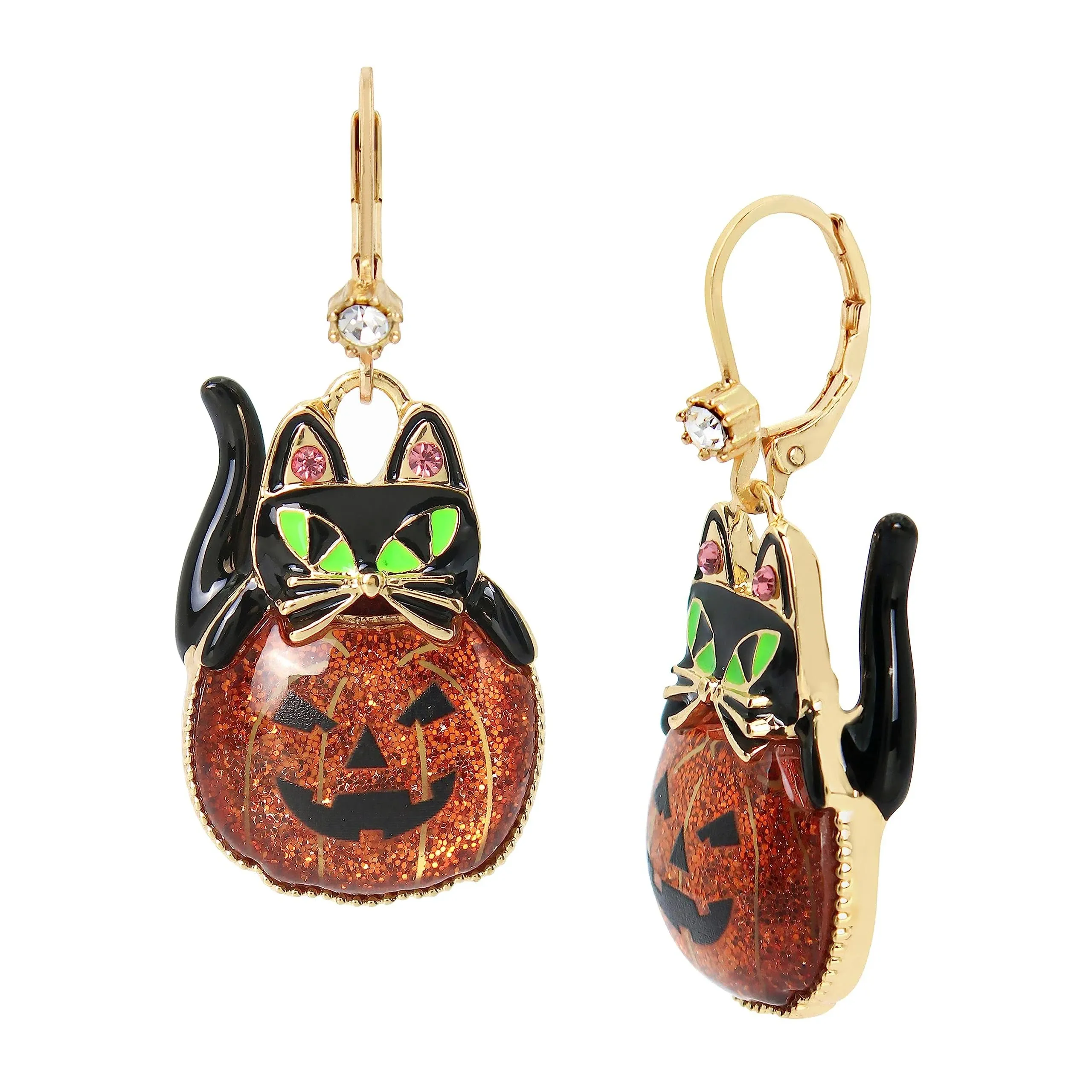 Betsey Johnson Womens Halloween Earrings