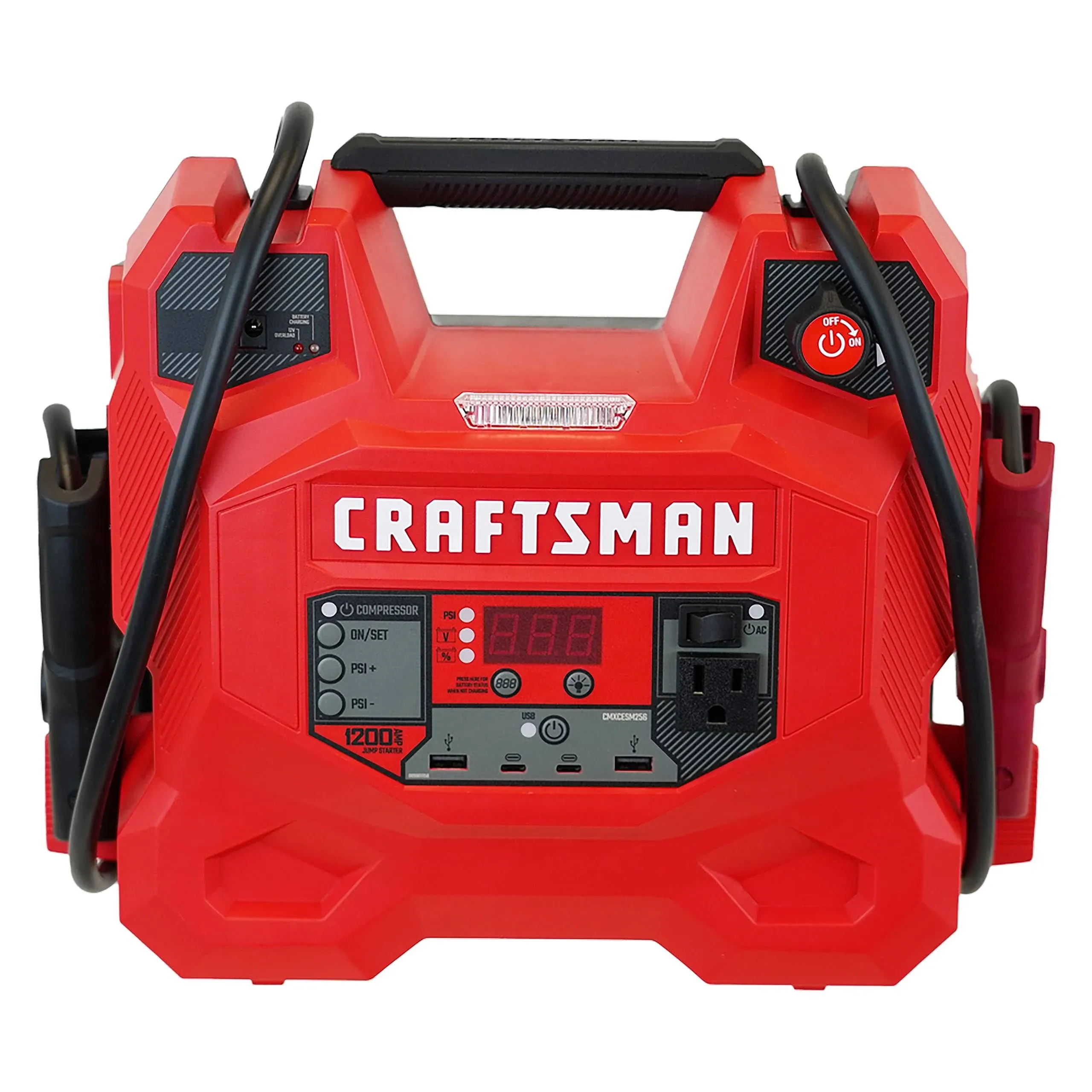 CRAFTSMAN CMXCESM256 1200 Peak Amp Jump Starter and Portable Power Station &amp;#821