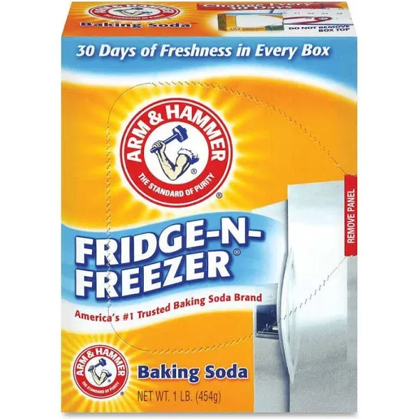 3320084011CT Fridge-N-Freez<wbr/>er Pack Baking Soda, Unscented, Powder, 16 Oz, Pack o