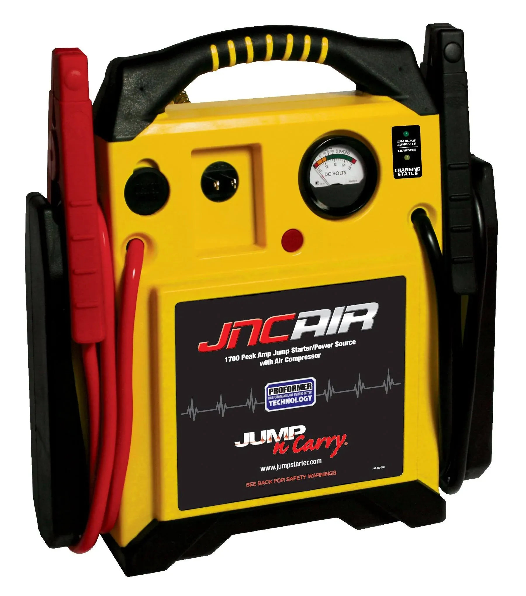 Jump-N-Carry 1700 Peak Amp 12 Volt Jump Starter with Air