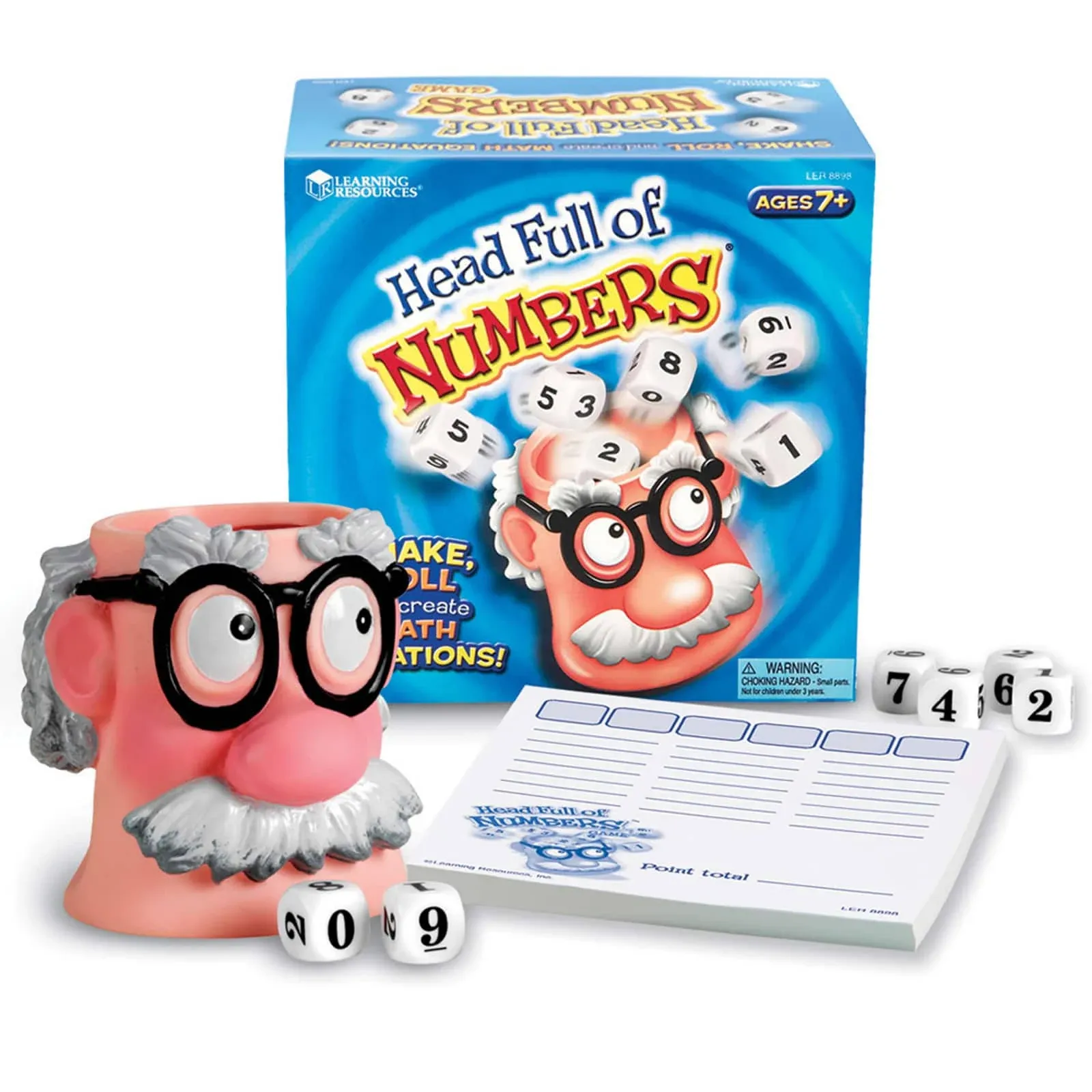 Learning Resources Head Full of Numbers Math Game