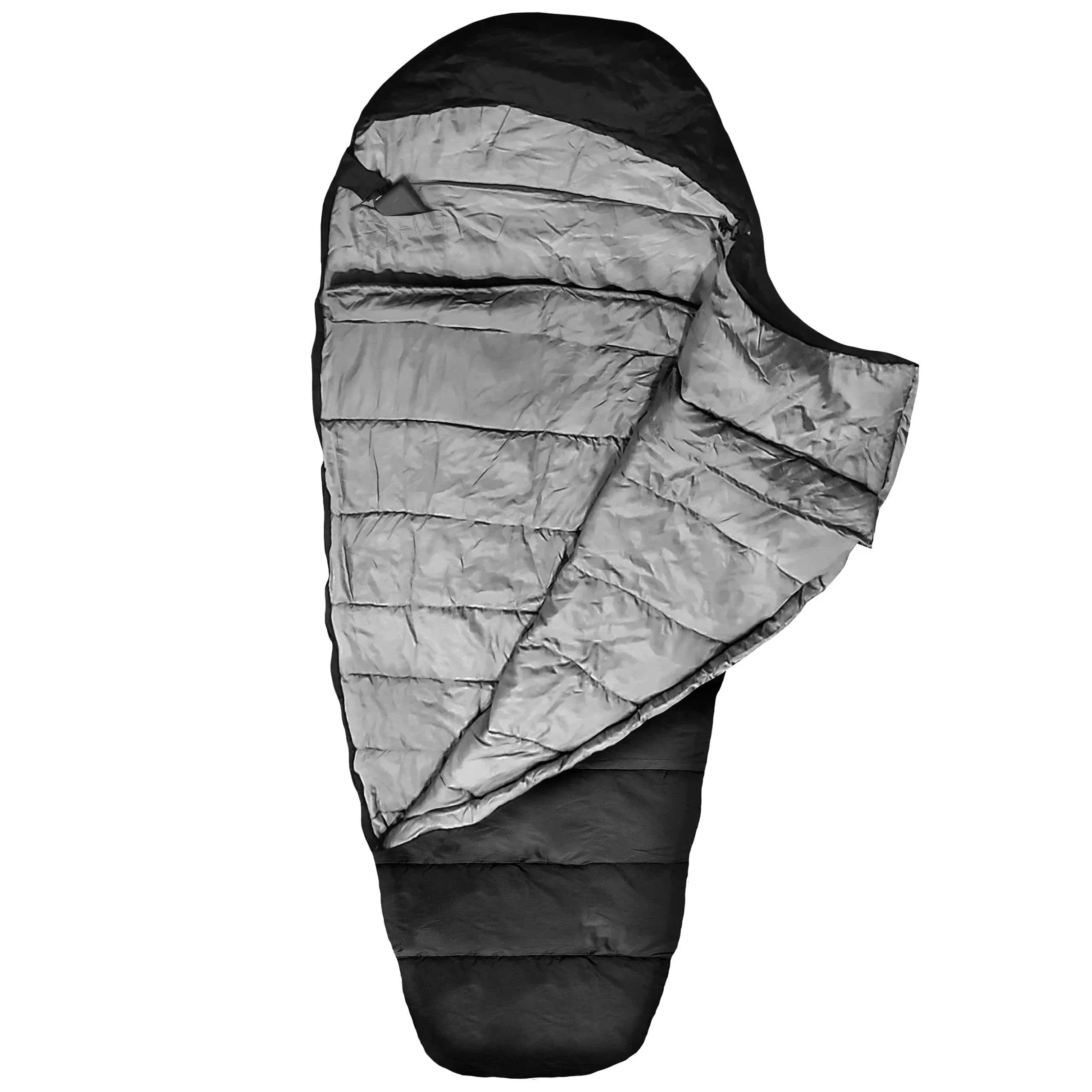 ActionHeat 5V Battery Heated Sleeping Bag Black