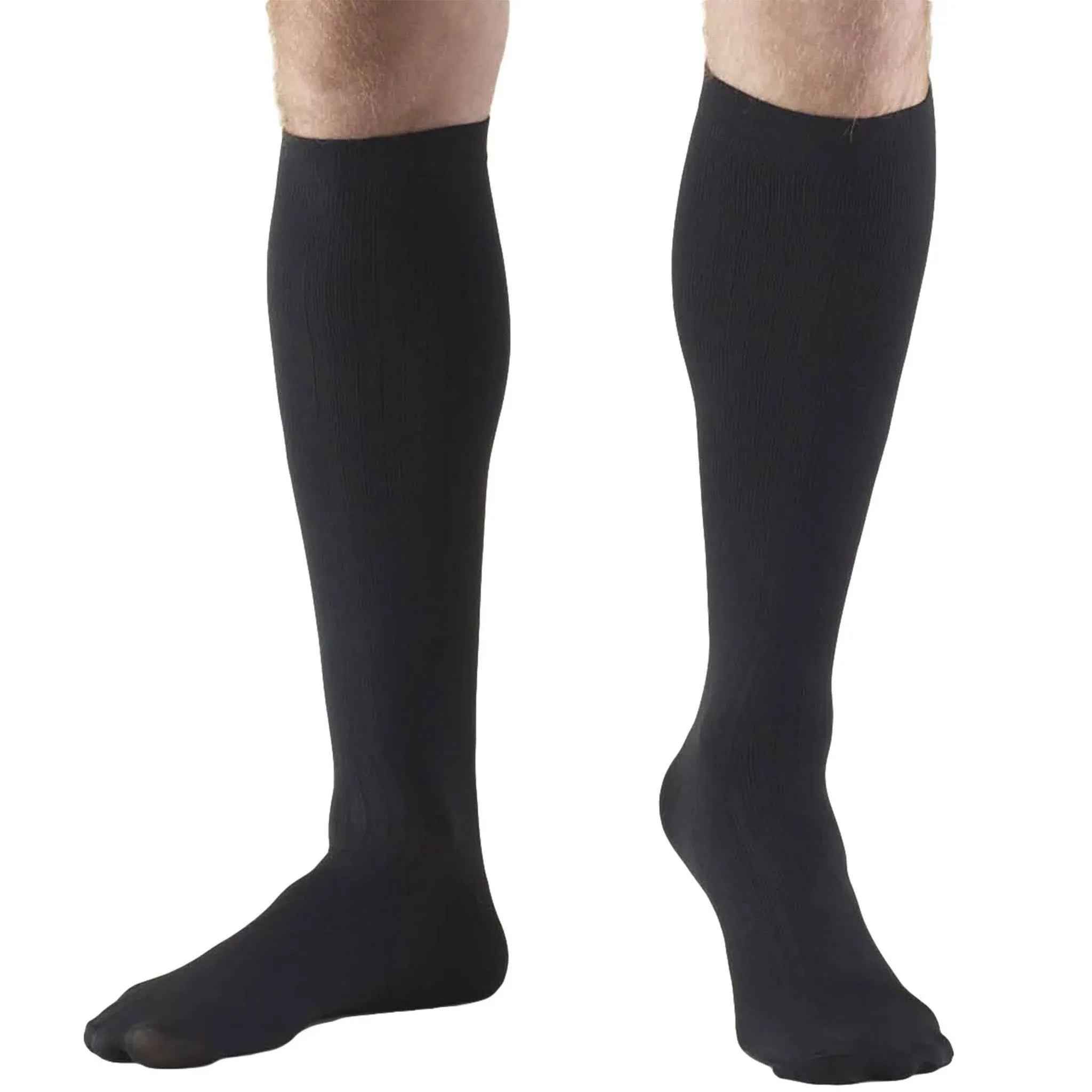 Truform Men's Knee High Dress Style Socks