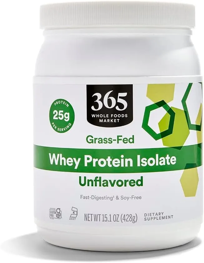 365 by Whole Foods Market, Vanilla Whey Protein Isolate, 15.9 Ounce