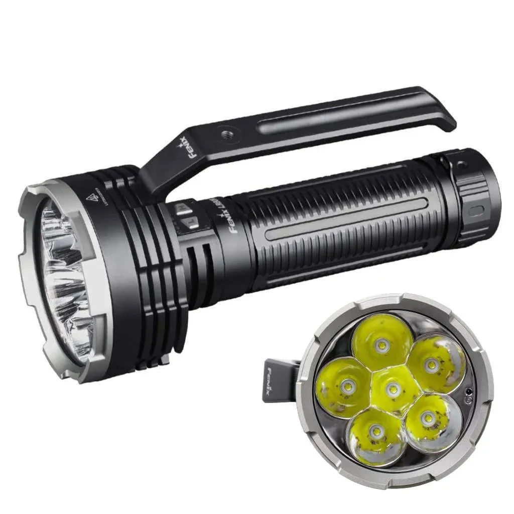 Fenix LR80R 18,000 Lumen Super Bright Rechargeable Search Flashlight with LumenTac Organizer