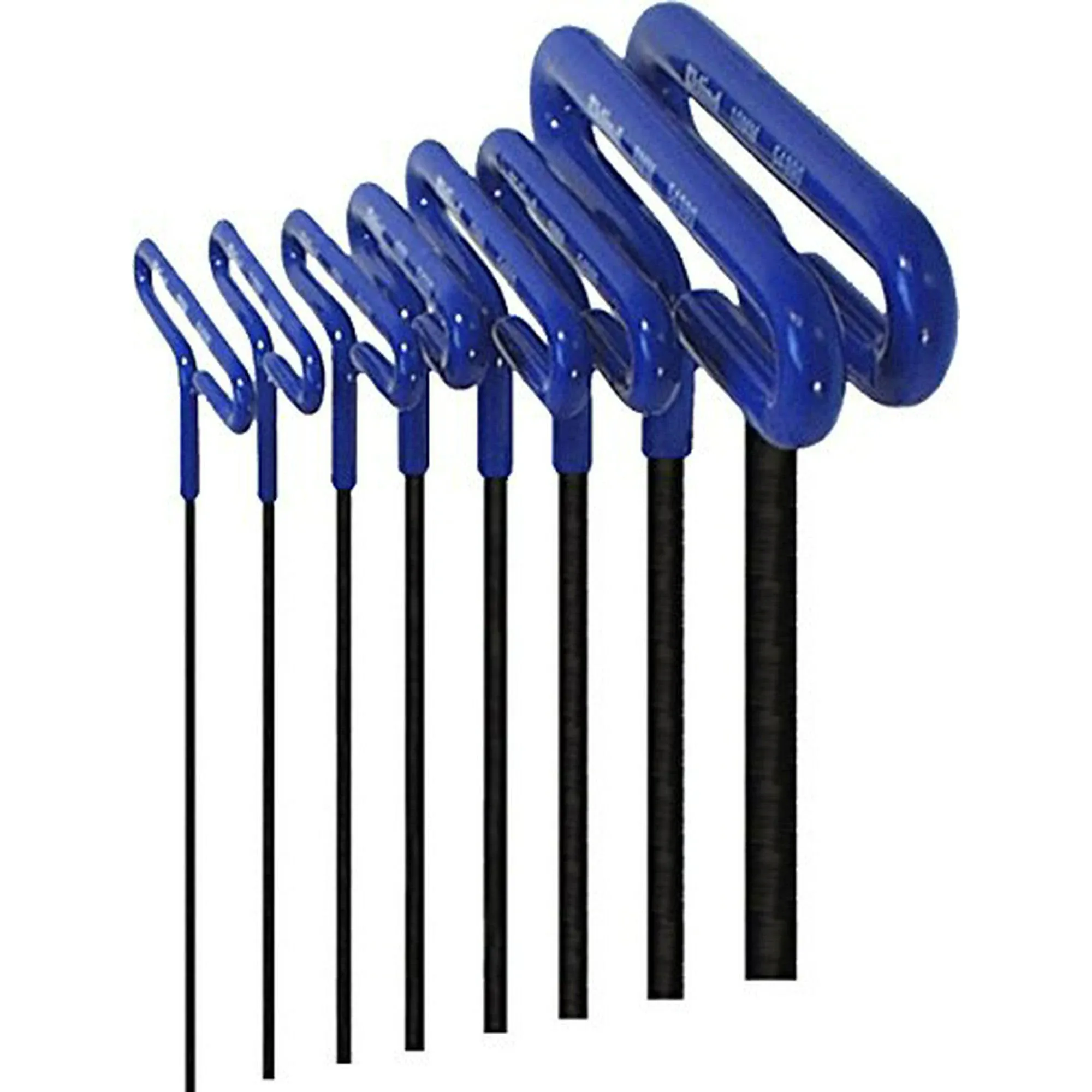 Eklind Tool 8 Piece 6" Cushion Grip Metric Hex T-Key Set 55168