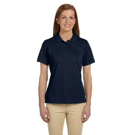 Harriton M200W Ladies 6 oz. Ringspun Cotton Piqué Short-Sleeve Polo