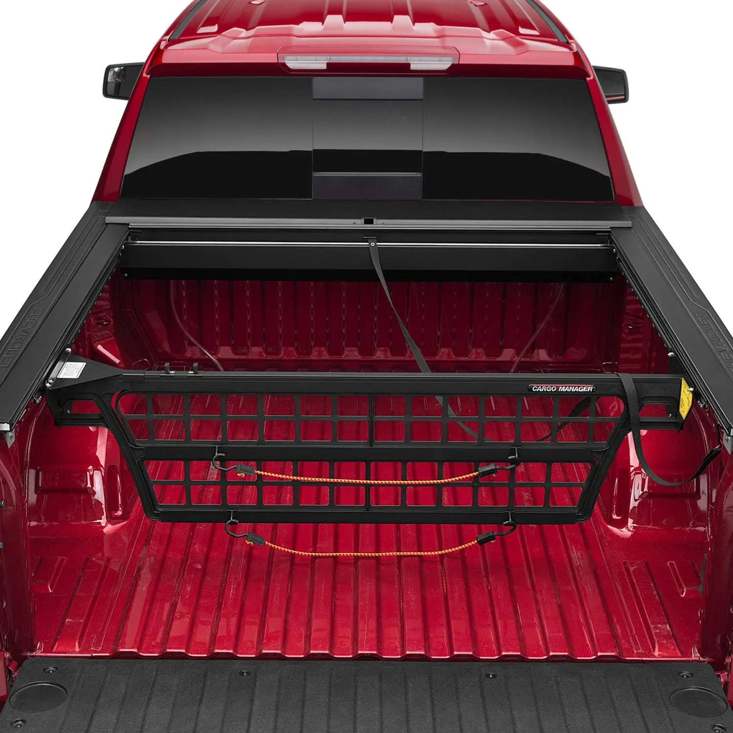 RealTruck Roll-N-Lock Cargo Manager Truck Bed Organizer | CM456 | Fits 2009 - 2018, 2019 - 2020 Classic Dodge Ram 1500 w/RamBox™ 6' 4" Bed (76.3")