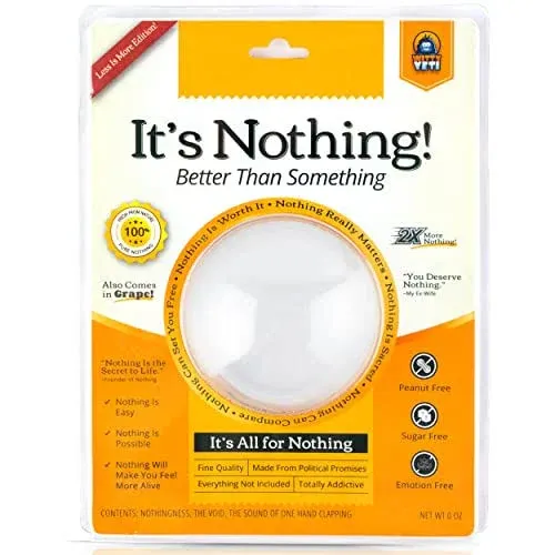 Nothing But Fun: Durable Gag Gift in Clear Packaging - Perfect for Any Occasion!