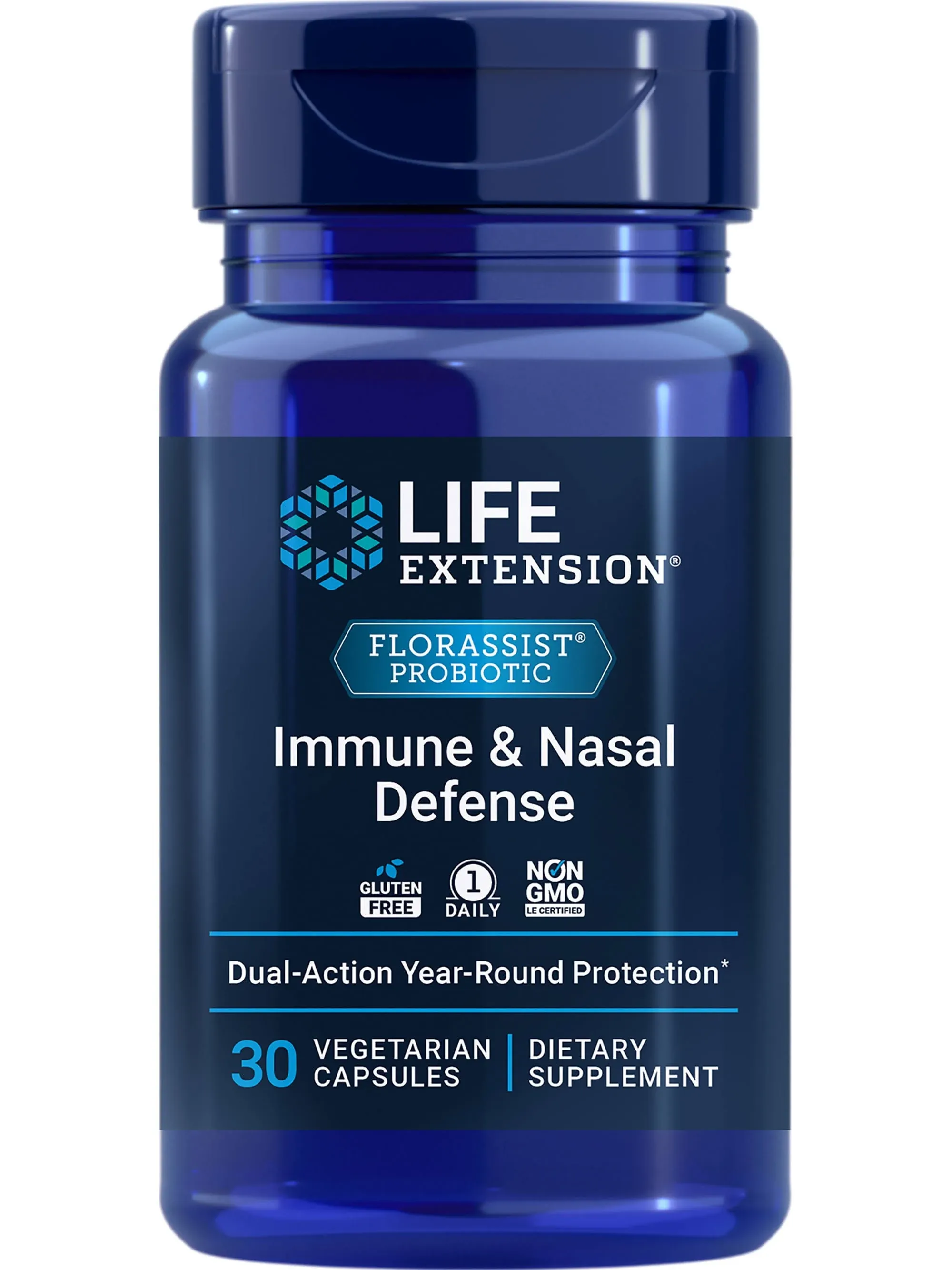 Life Extension FLORASSIST Immune & Nasal Defense 30 Capsules