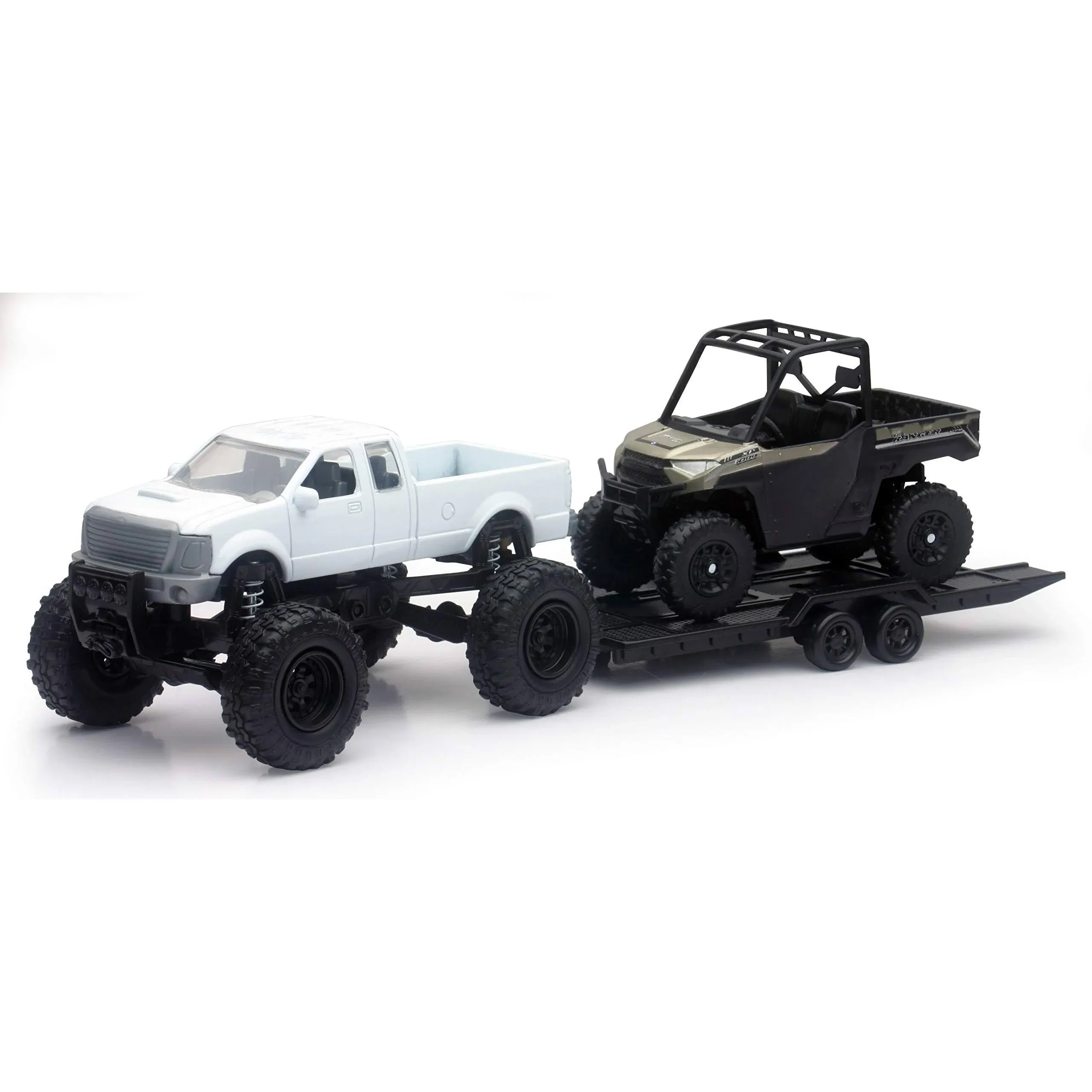 New Ray Toys Toy Replica 4x4 Pickup Truck w/Polaris Ranger