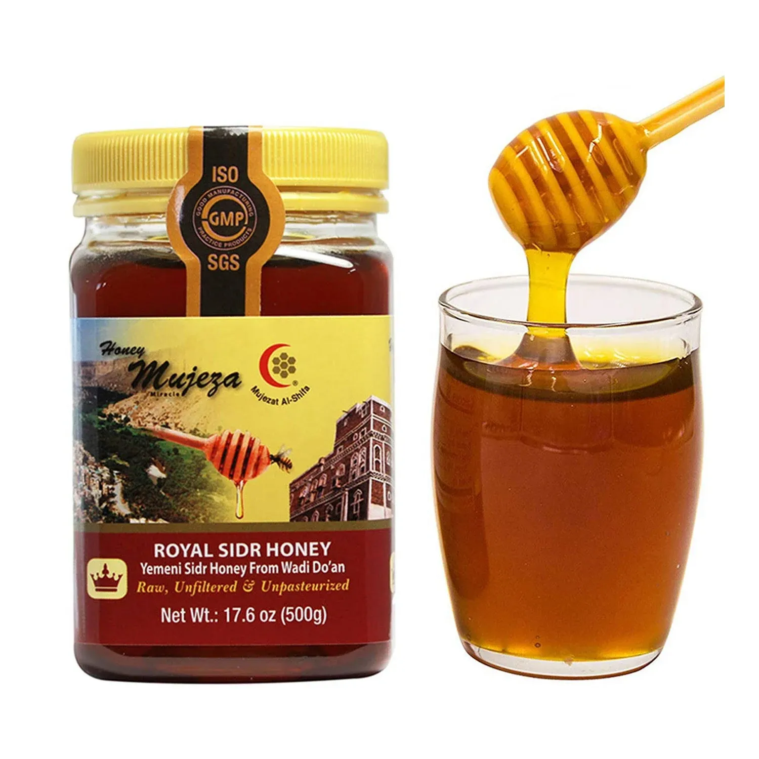 Raw Royal Honey Authentic Yemen Douani Sidr Honey