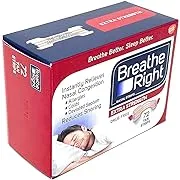 88 BREATHE RIGHT NASAL STRIPS, EXTRA STRENGTH TAN  NIB EXP 2029