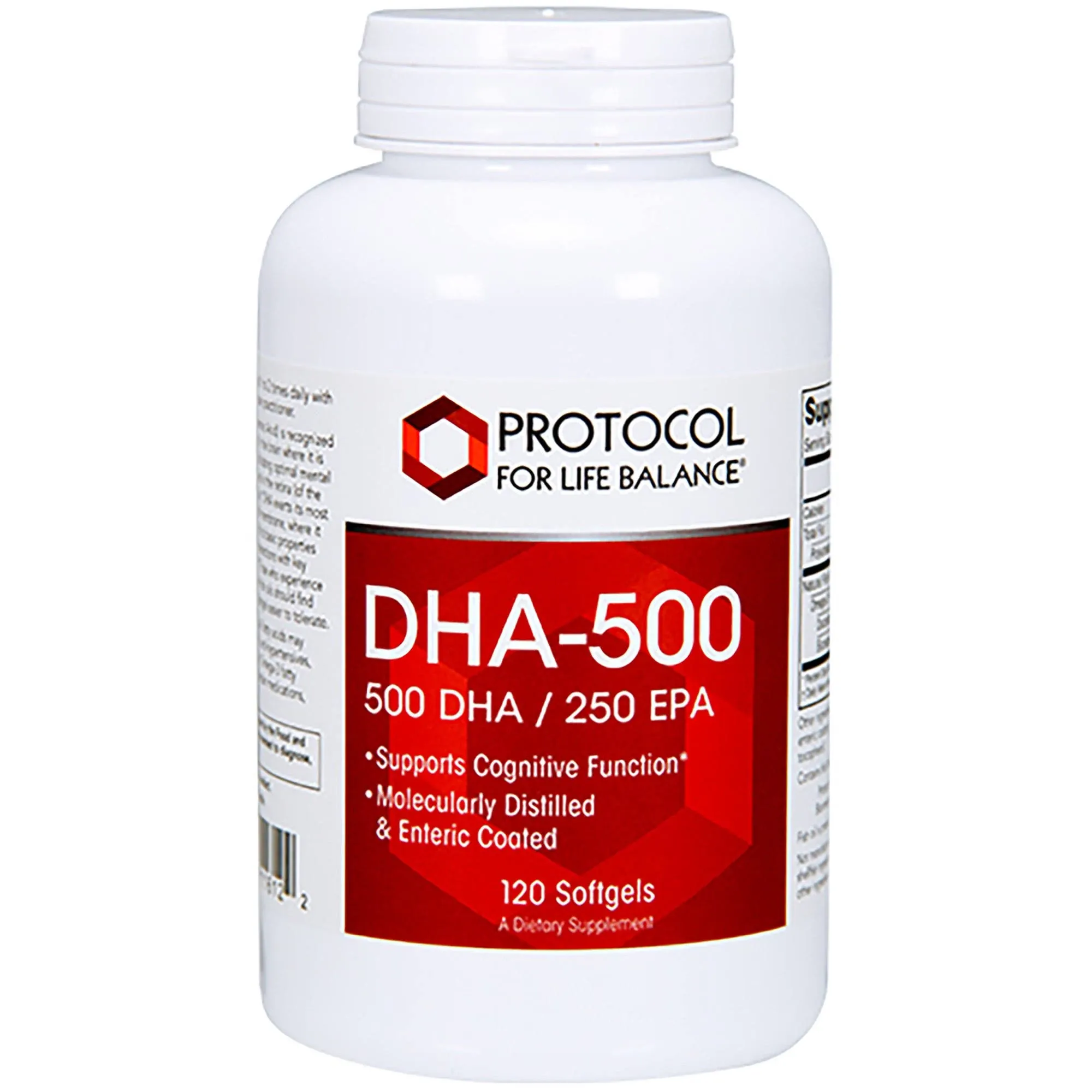 Protocol for Life Balance, DHA-500, 120 Softgels