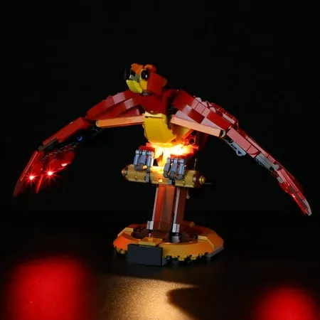 Lego Fawkes, Dumbledore's Phoenix 76394 Light Kit Standard