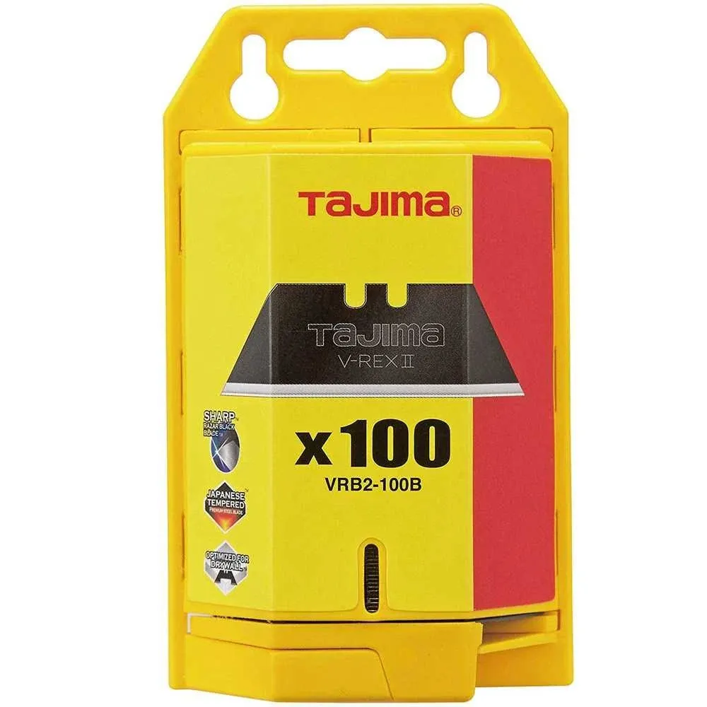 Tajima VRB2-100B V-REX II Tempered Steel Utility Knife Blades