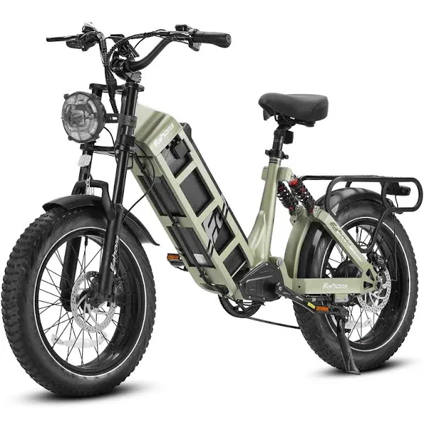 Eahora Juliet Peak 1200W 60Ah Electric Bike for Adults 135+Miles Long Range ...