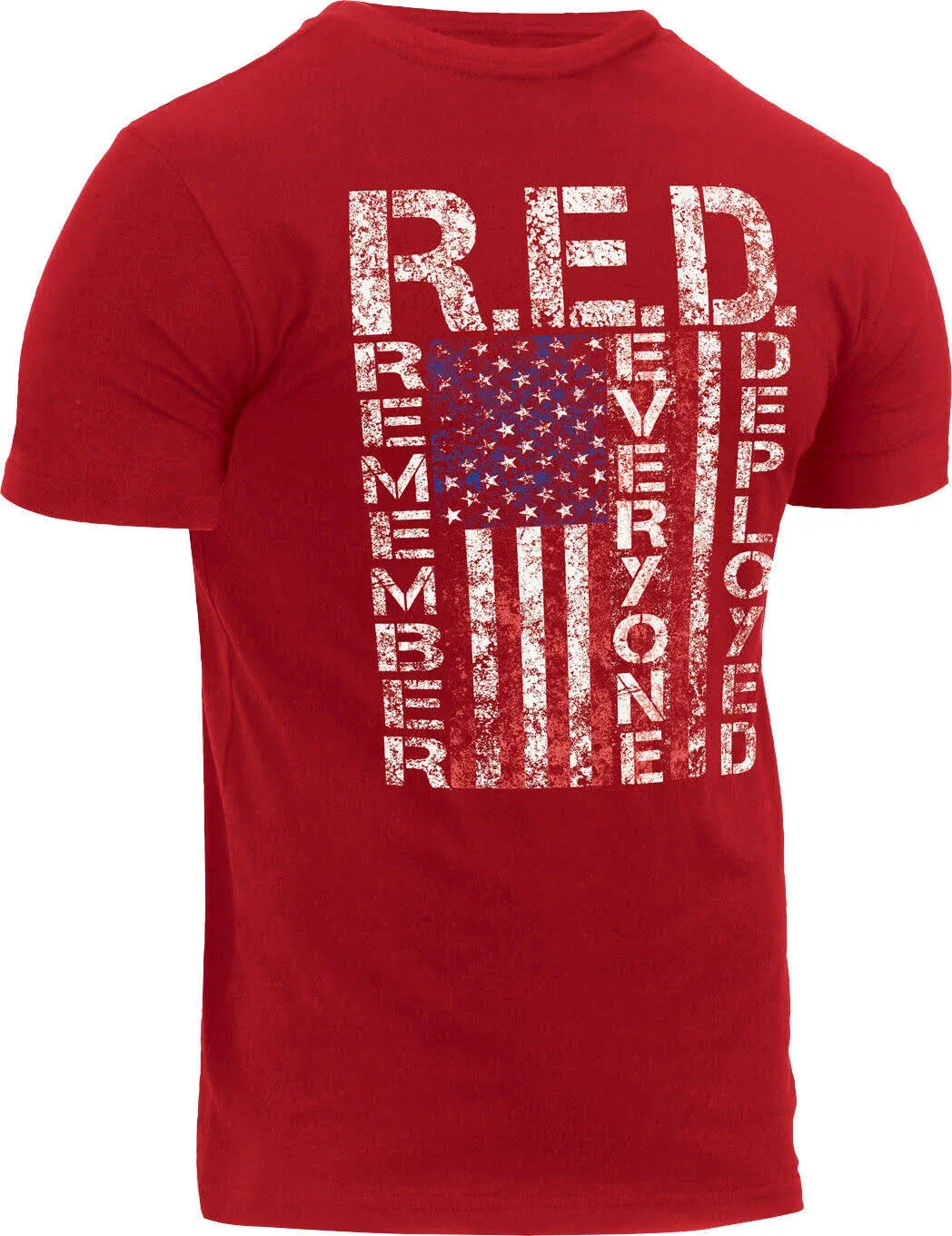 Remember Everyone Deployed Athletic Fit T-Shirt