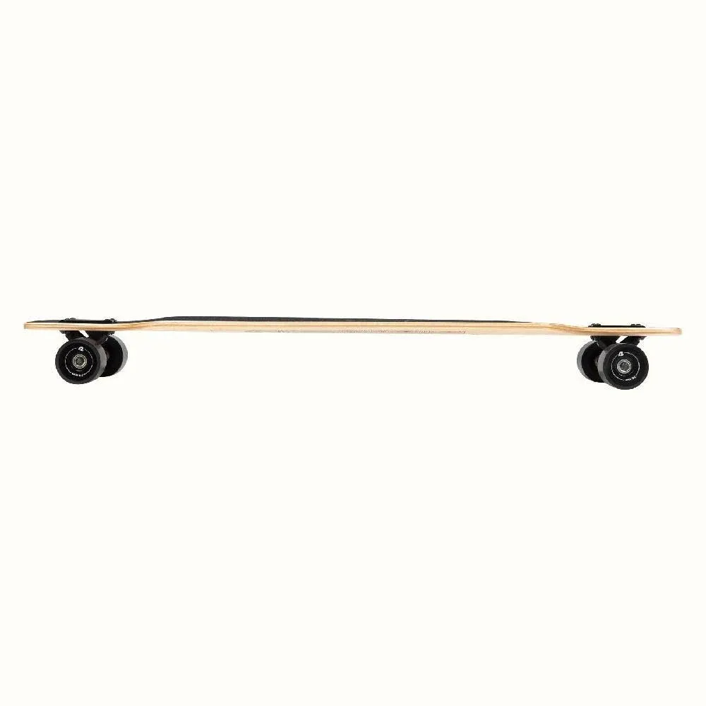  Rift Drop-Through Longboard Skateboard Complete Tangerine Wave Retrospec