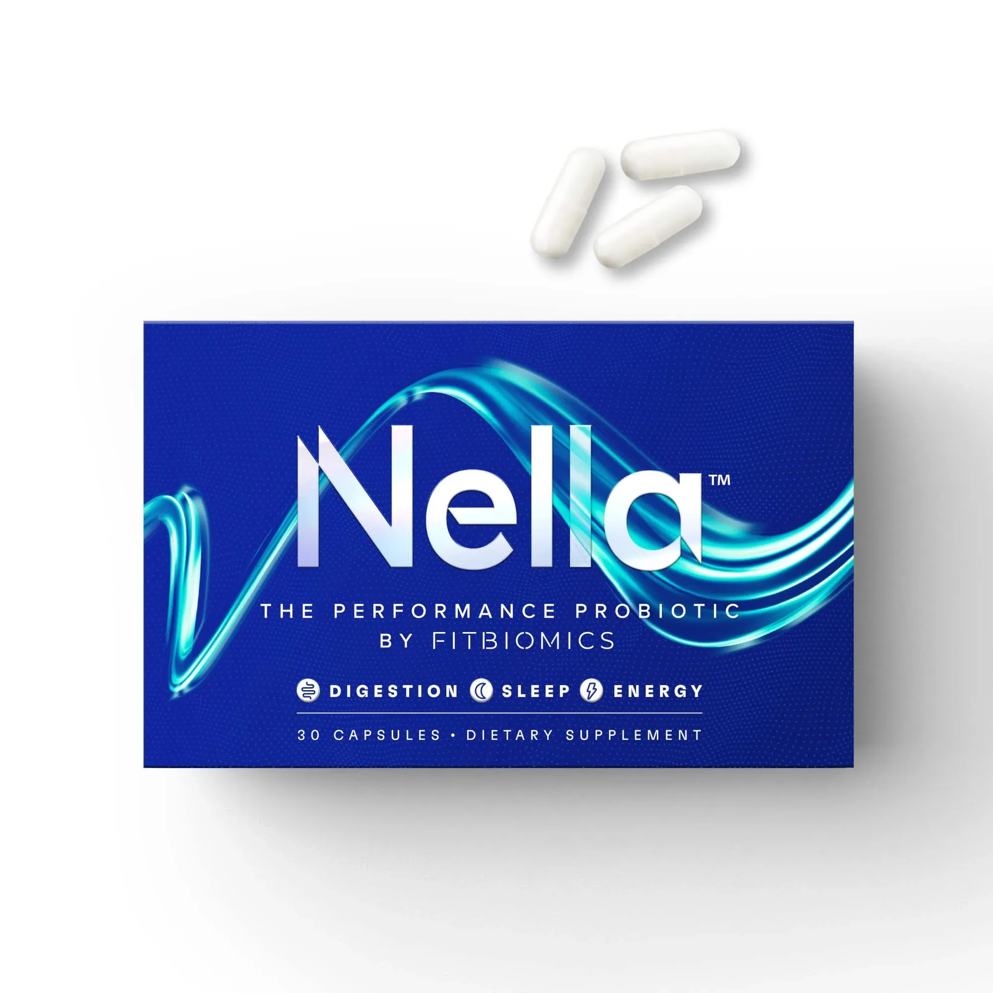 nella Gut Health Probiotic for Digestion, Sleep, and Energy