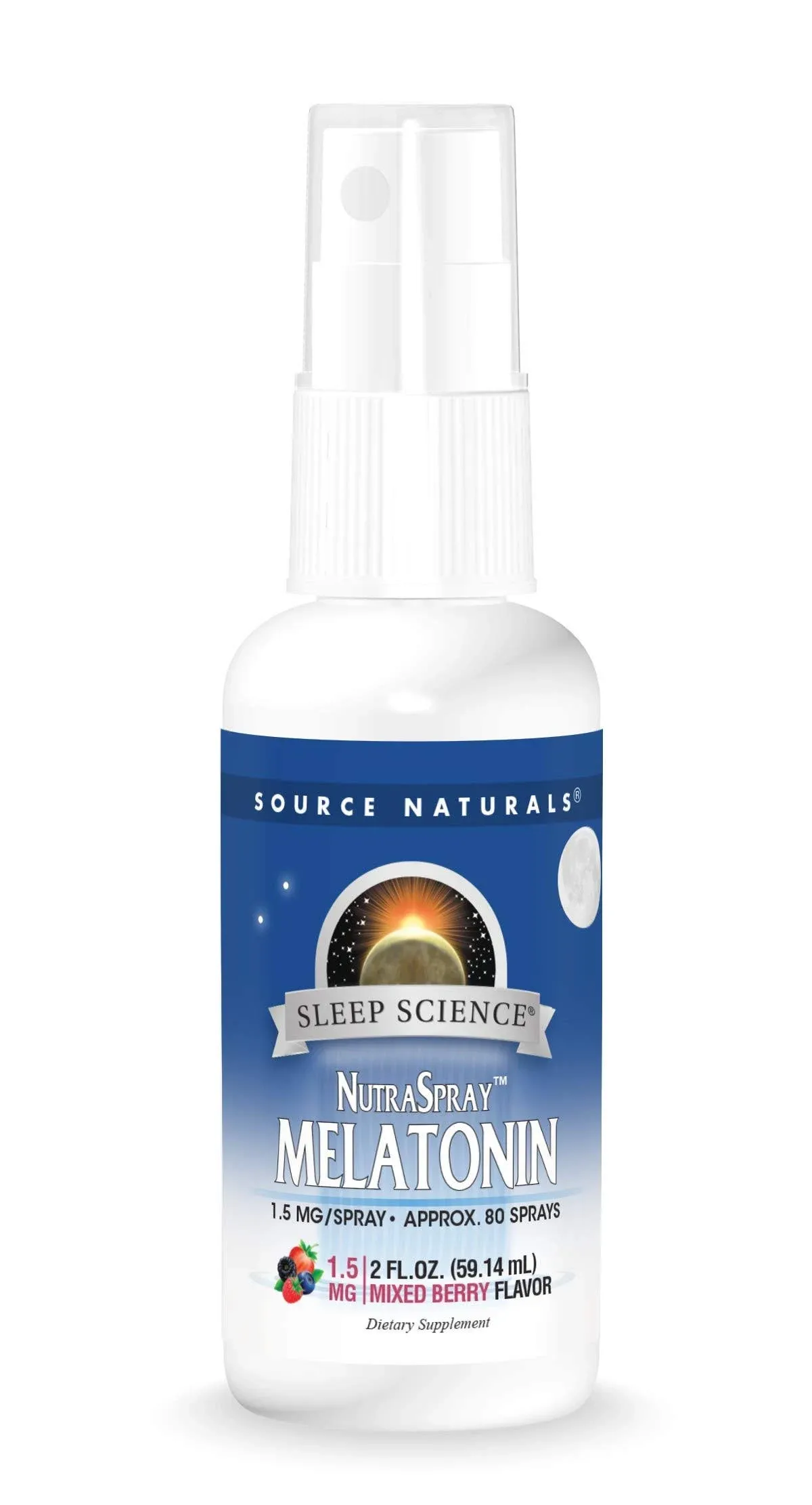 Source Naturals Sleep Science Melatonin Berry NutraSpray - 2 fl oz