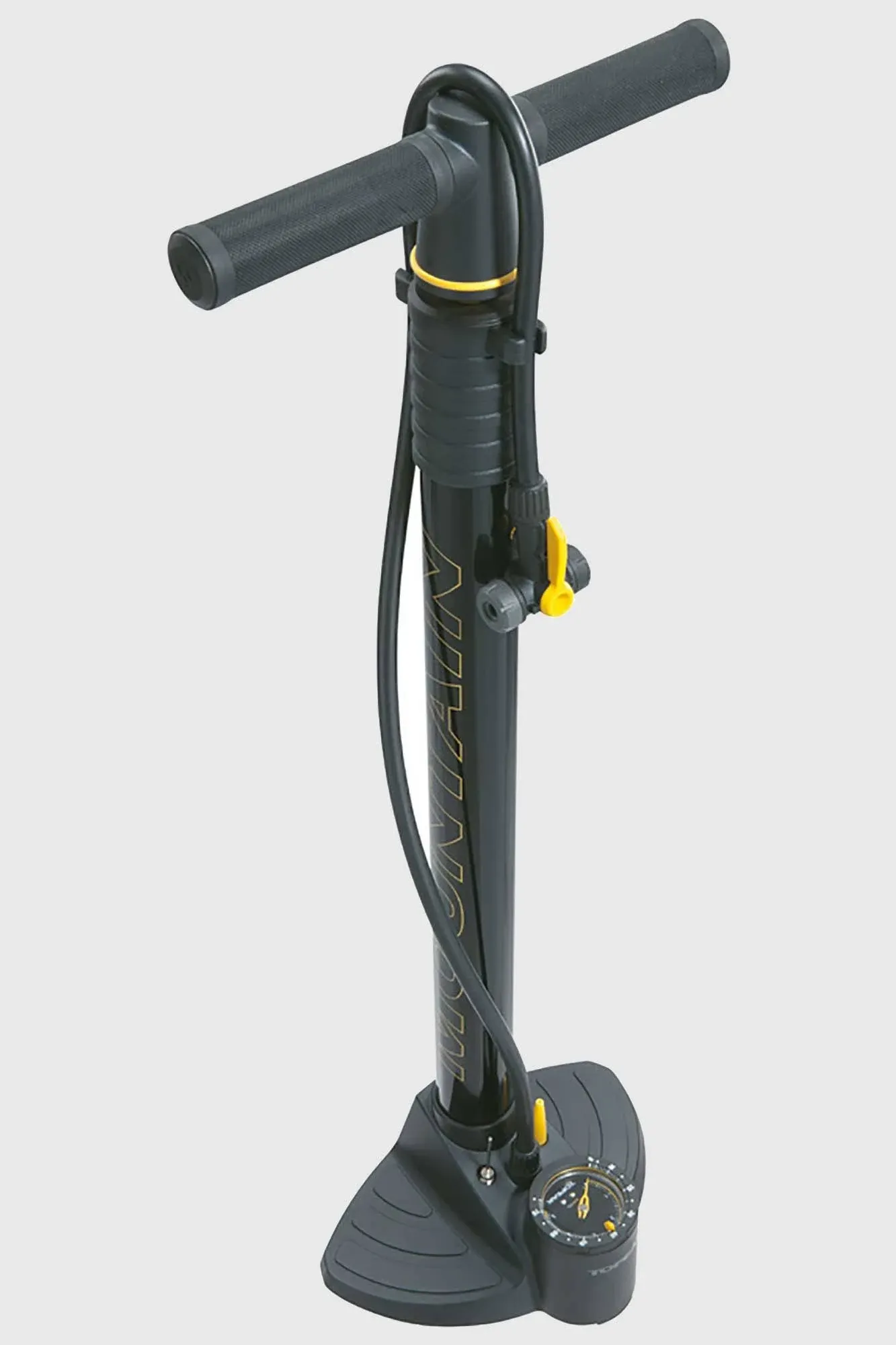 Topeak JoeBlow Mountain Bicycle Floor Pump, Steel Barrel, Large 3.5" Gauge