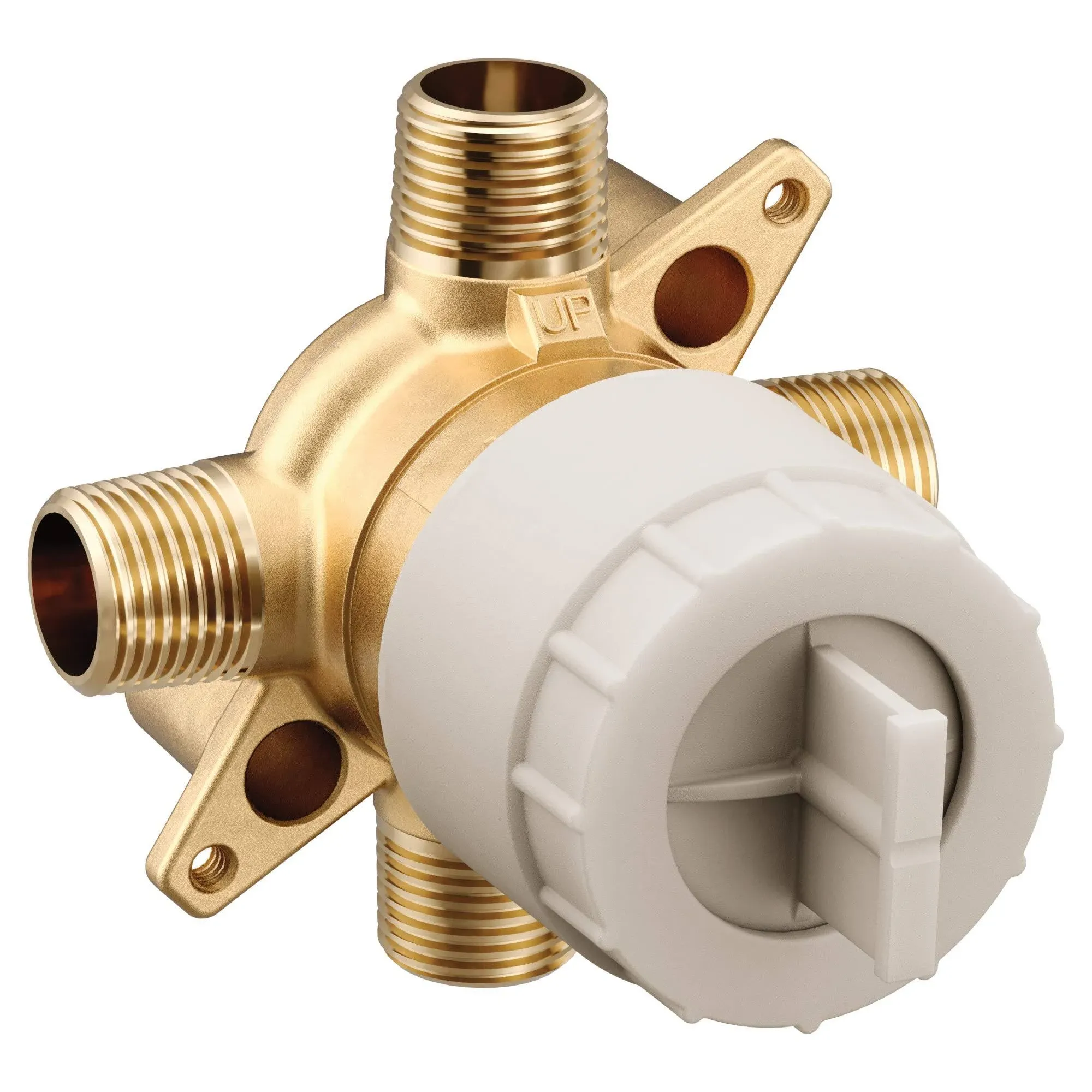 Moen M-Core 1/2-in ID Pex x 1/2-in OD Compression Brass Mixing Valve