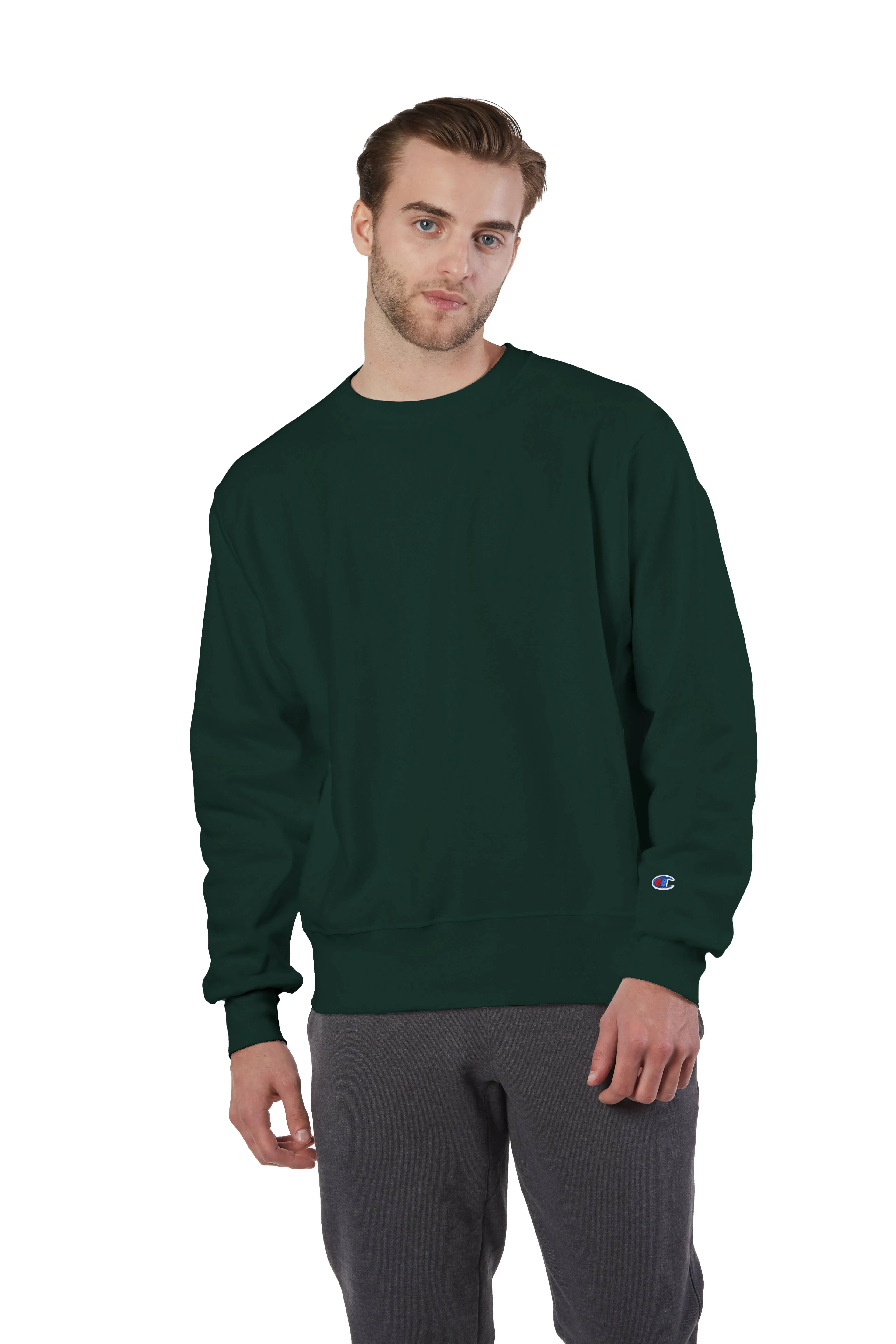 Champion Men' Reverse Weave Fleece Crew