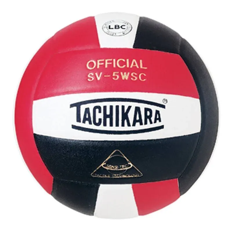 Tachikara Composite Volleyball: SV5WSC Purple/White