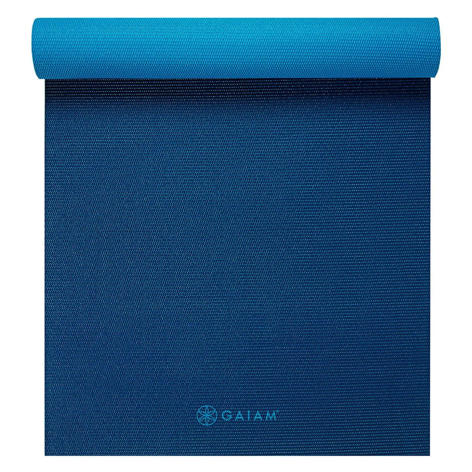 Gaiam 6mm Premium 2-Color Yoga Mat