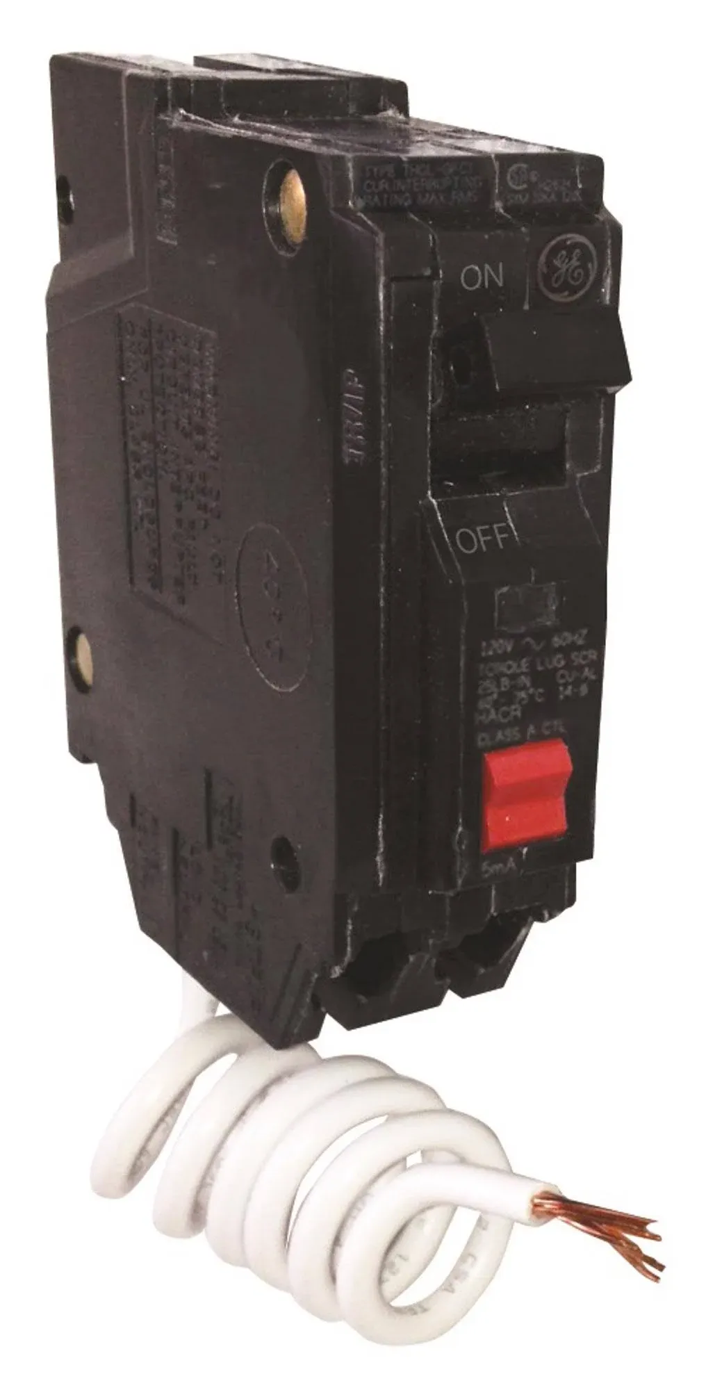 ABB Q-Line THQL1120 Q Line 20A Single-Pole Circuit Breaker • 120/240 VAC, 20 Amp, 10 kA Interrupt • THQL One-Pole Load Center Circuit Breaker • Non-Interchangeable Thermal Magnetic Trip