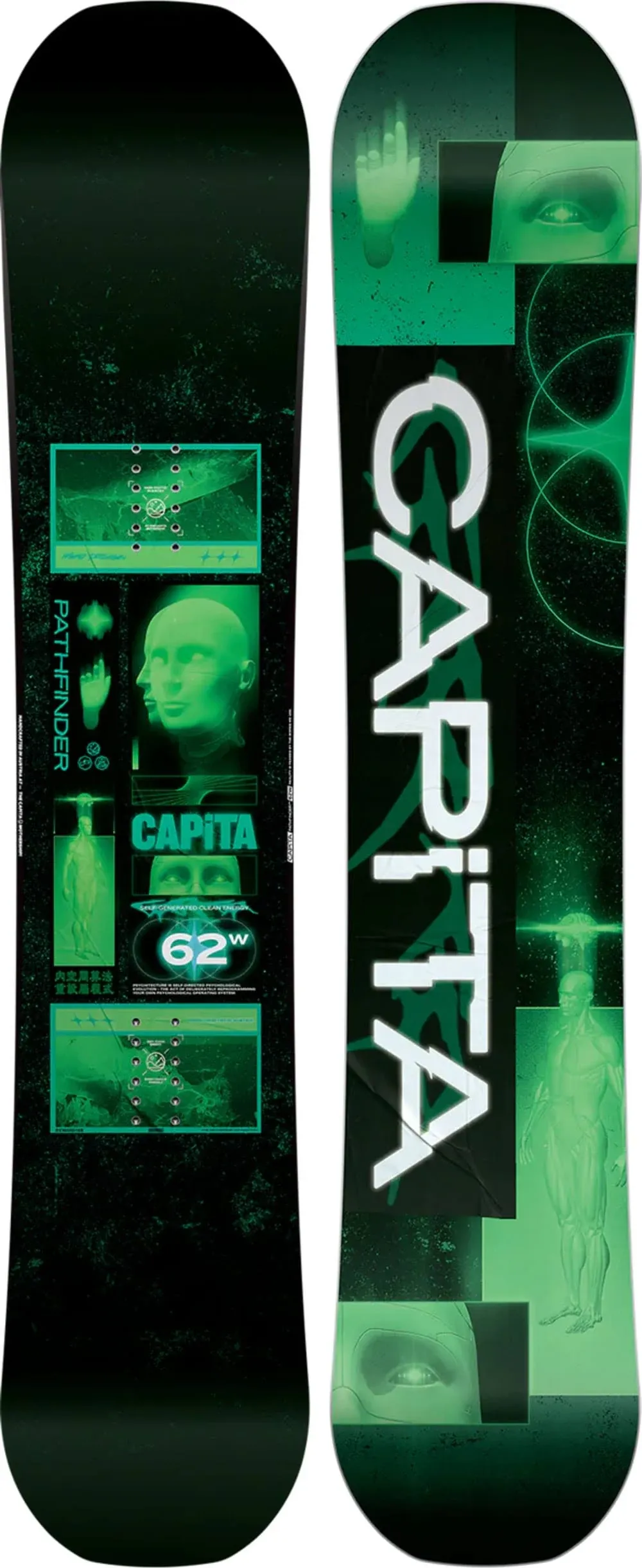 Capita Pathfinder Reverse Camber Wide Men&#039;s Park Snowboard, 157W MY24