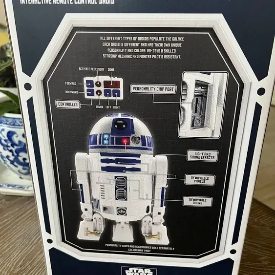 Star Wars Droid Depot R2-D2 Interactive Remote Control Galaxy’s Edge Disney NEW ...