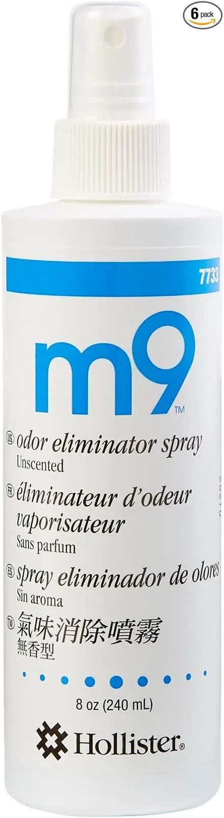 M9 Ostomy Appliance Deodorant 8 oz. Pump Spray Bottle UnScented 7733 - EACH