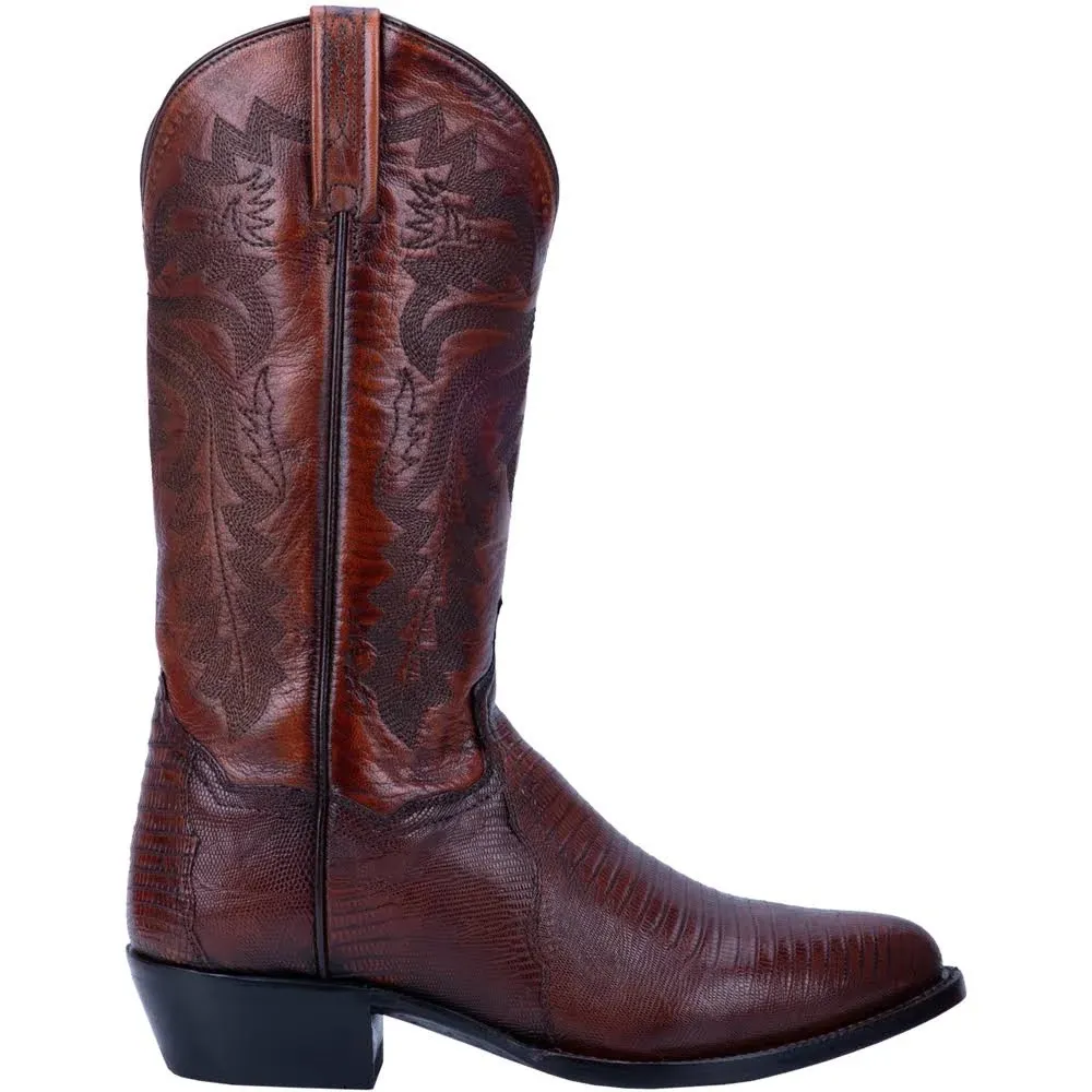 Dan Post Men's Winston Lizard Western Boots - Brown