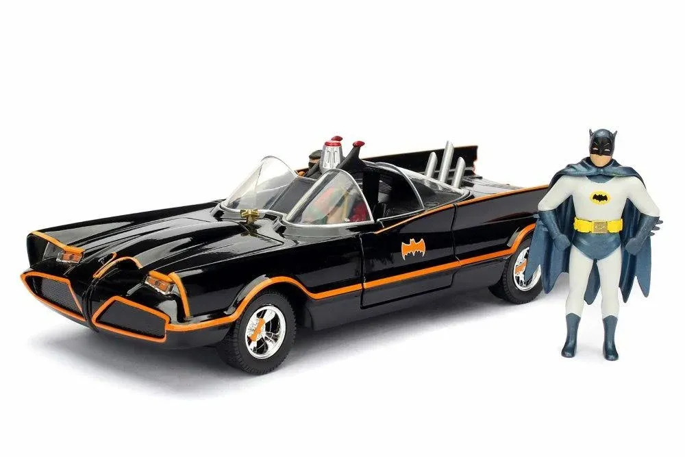 Batman 1966 Classic Batmobile 1:24 Scale Die-Cast Replica