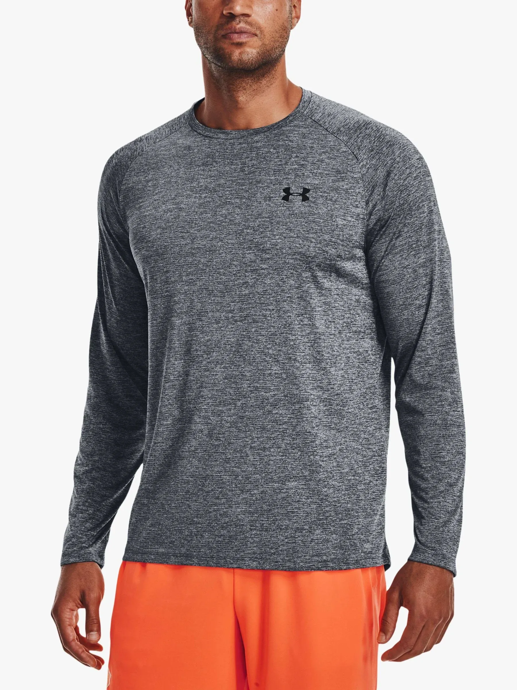 Under Armour UA Tech Long Sleeve Pitch Gray / S